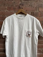 Bode Men’s Tee, Sz Small, 100% Cotton Heavy Gauge