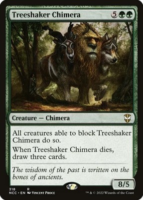 Treeshaker Chimera Streets of New Capenna Commander NM MTG