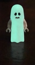 New Lego Ghost Minifigure Glow-in-the-Dark 31167 twn529 w/ Wavy Mouth