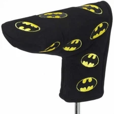 NEW Creative Covers Golf Batman Multi-Emblem Blade Putter Headcover
