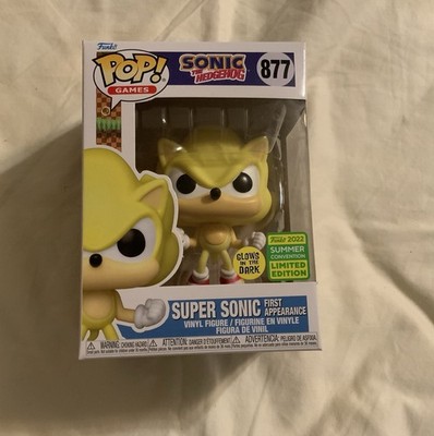 Funko Pop Plus Super Sonic Glow In The Dark Limited Edition