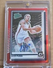2025-26 Panini Donruss #87 Azzi Fudd Red Optic Rated Prospect Auto 75/75 Bookend