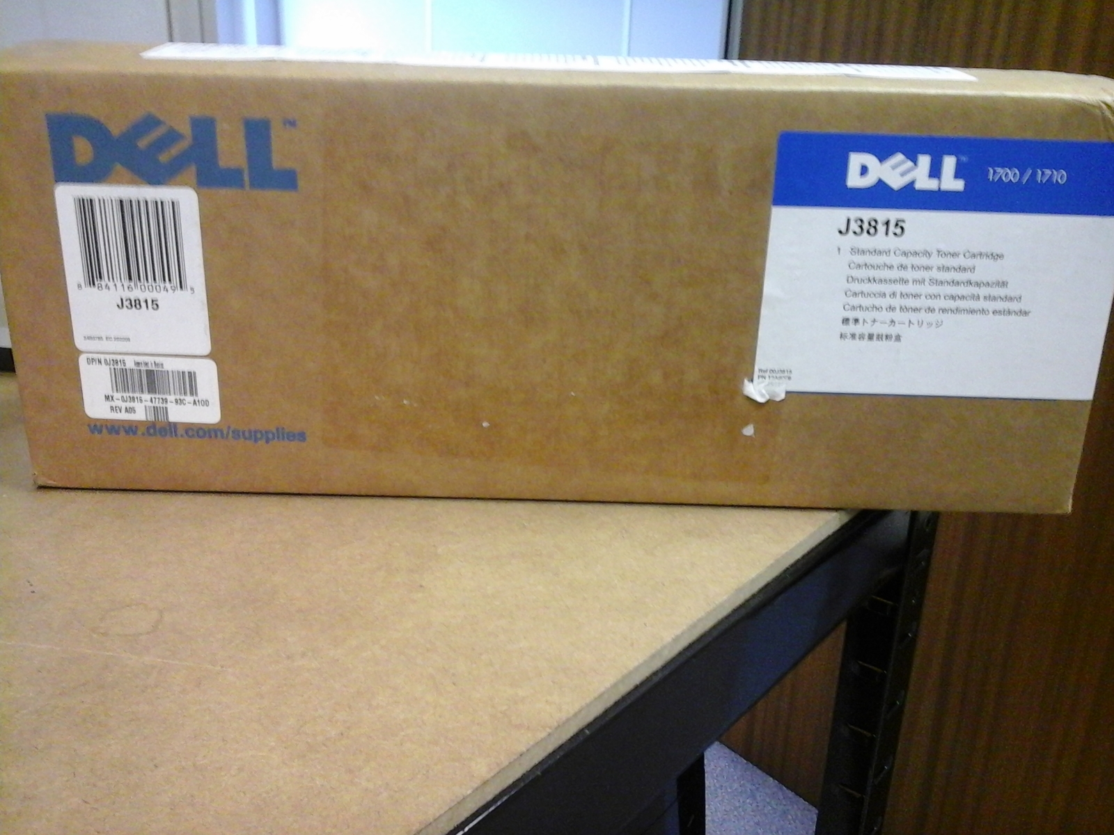 Genuine Dell 1700/1710 Standard Capacity Toner Cartridge J3815 A- Vat Inc