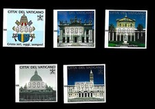 TIMBRES VATICAN DISTRIBUTION N°1-5 NEUF**