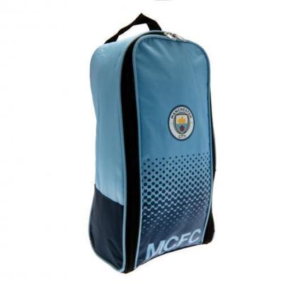Manchester Man City FC Voetbal Rugzak Tas Blauw vervagen officieel