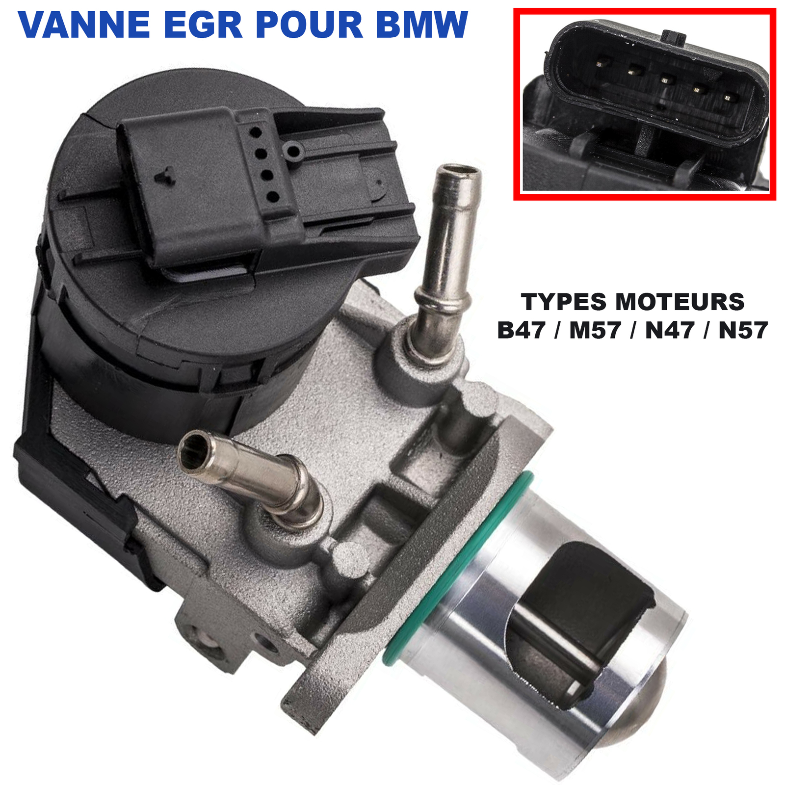 Agr-Ventil AGR BMW Serie 1 E81 E87 E82 E88 116d 118d 120d 123d  