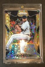 2019 Josh James Panini Prizm #D /150 GOLD REFRACTOR ROOKIE RC LOGO Astros HOT!!