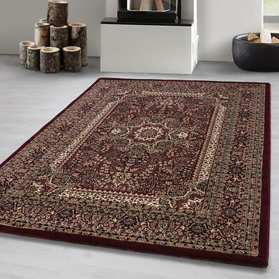 Orientalischer Teppich Kurzflor Orientteppich, Ornament Stil, Wohnzimmerteppich