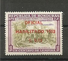 Honduras Timbres Stamps Znaczki Self 