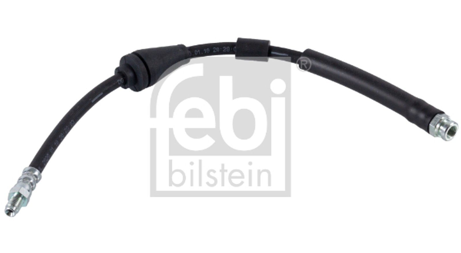 Flexible de frein avant pour Fiat Punto de 1999 à 2012 longueur 355mm