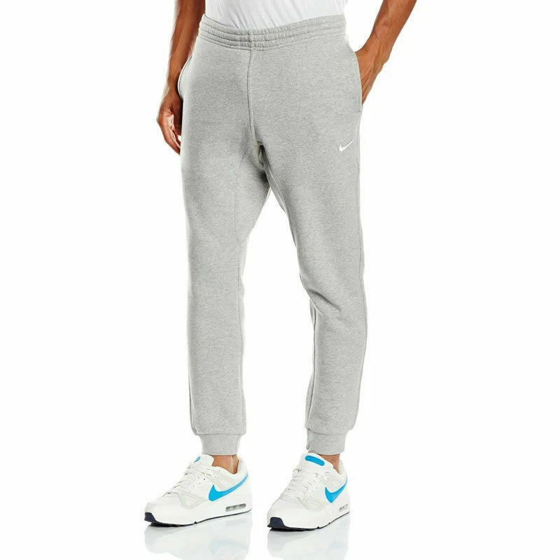 NIKE SWEATPANTS MEN L Gray Sportswear Club Fleece Pants Open Hem 30 BV2707  $21.99 - PicClick