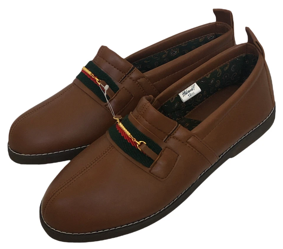 Zapatillas de salón Haband para hombre talla 12 EEE ligeras sin cordones espuma viscoelástica suave Foto 4 de 4