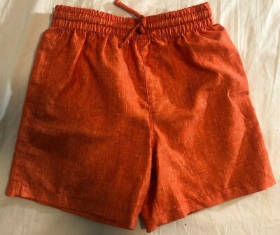 Boys Target pull on orange Shorts Size 9-10 Australia