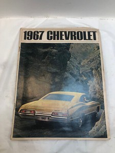 Vintage 1967 Chevrolet Sales Brochure Booklet