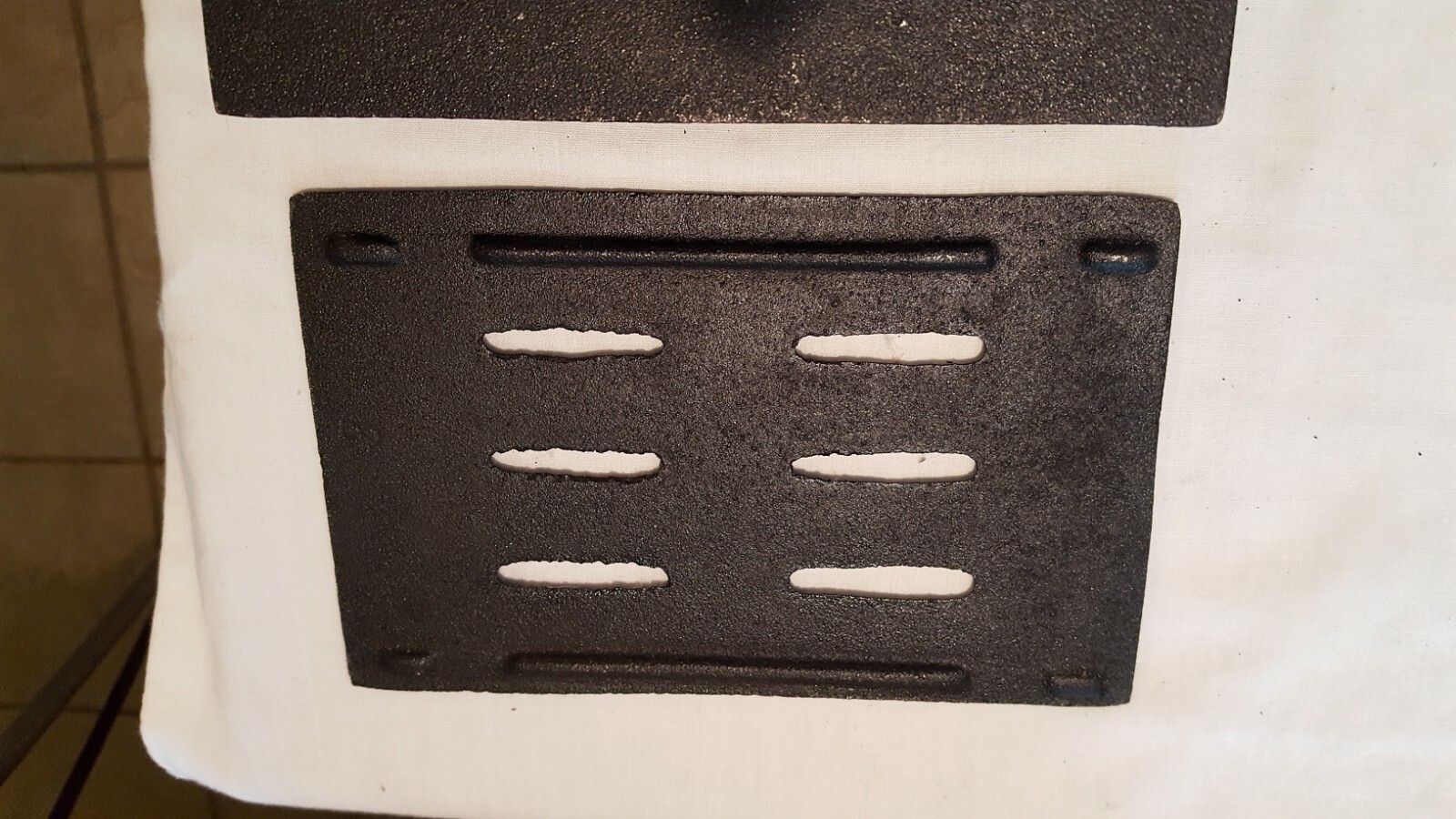 BBQ GRILL Black Cast Iron Wood Chip Smoker BoxGRILLPRO 00150 eBay