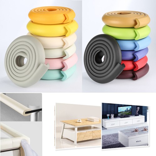 Bumper Strip Table Edge Corner Protector Kids Safety Foam Rubber Safety 2M/5M - Picture 7 of 26