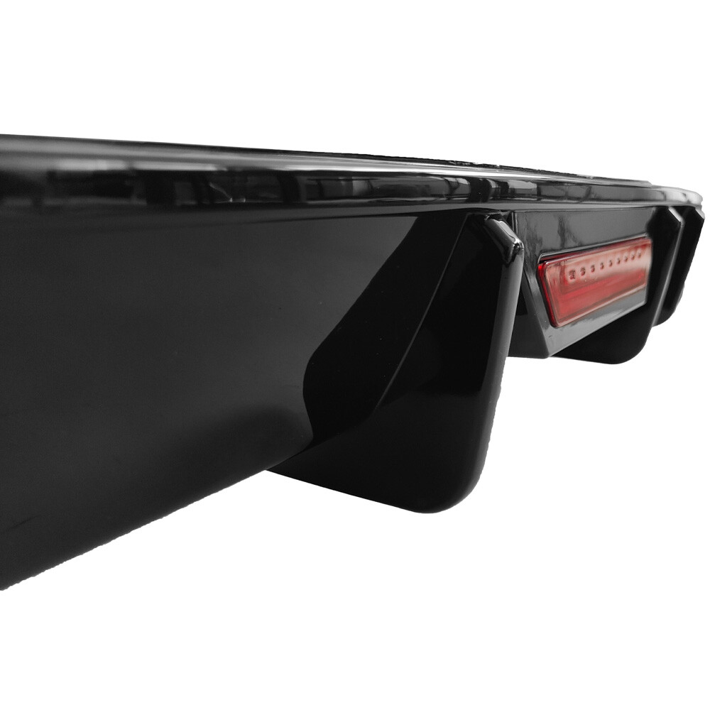 Rear Diffuser W/ LED Brake Light Fits For 2021+ HYUNDAI ELANTRA GLOSS BLACK US