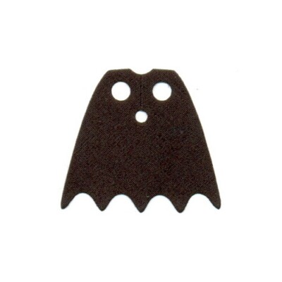 LEGO - Minifig, Cloth Cape, Scalloped 5 Points (Batman) - - PICK YOUR COLOR !!