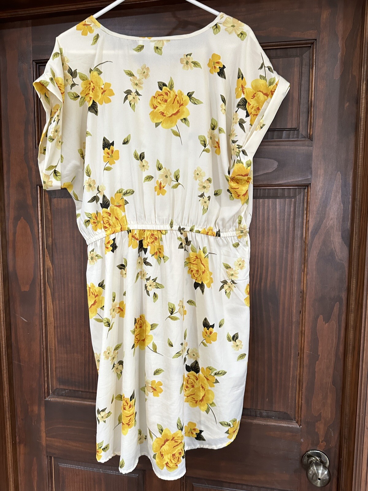 speed control New York 2X yellow floral casual shirt dress eBay