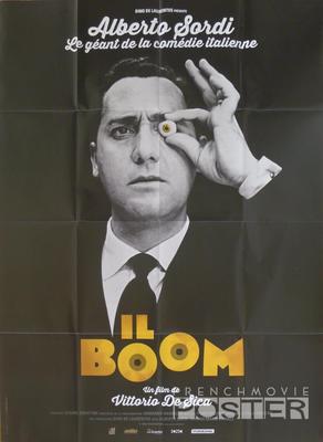 ★イタリア映画『Il Boom』(黄金の五分間) ポスター / 96×65cm IL BOOM - ALBERTO SORDI / DE SICA / LARENTIIS -REISSUE LARGE