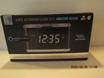ilive platinum alexa alarm clock