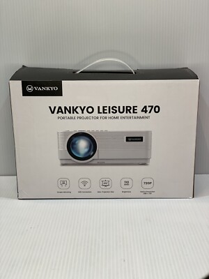 VANKYO Leisure 470 Mini Phone Projector - White