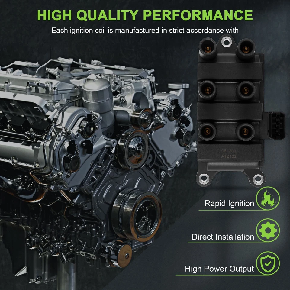 Bobina de encendido V6 de 3,8 L para Ford Windstar 2001 2002 2003 Foto 2 de 4