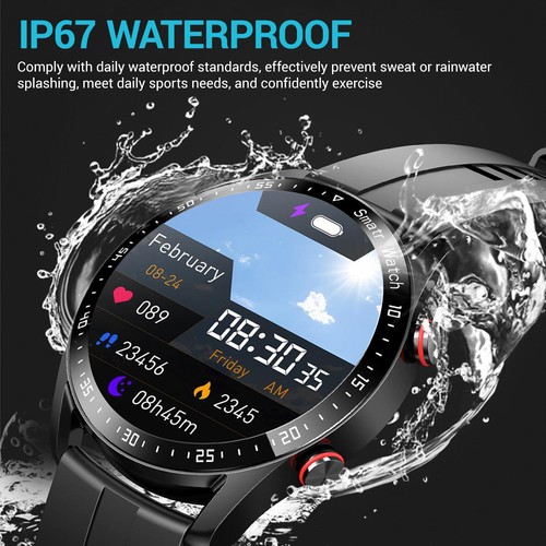 2024 Smart Watch For Men/Women Waterproof Smartwatch Bluetooth iPhone Samsung AU - Imagen 5 de 14