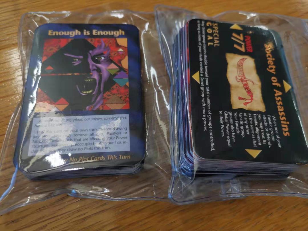 Illuminati 450 Illuminati cards Full with 84 expansion packs