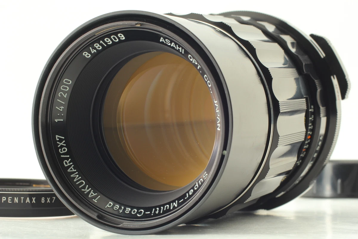 Near Mint] Asahi Pentax SMC Takumar 6x7 200mm f4 MF Lens for 6×7