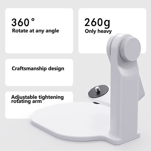 Projector Stand Desktop Mount Adjustable 360° Rotation Holder Stand For Beds _yi - Afbeelding 9 van 14