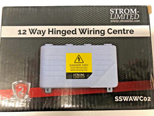 Strom SSWAWC02 12 Way Hinged Wiring Centre