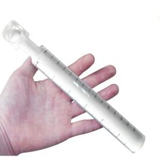 Portable Hand Held Ruler 2x Magnifier Bar 6" with Scale Acrylic Magnifying Glass