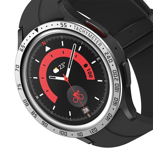 For Samsung Watch 5/5Pro 4 40/44mm 6 Classic 43/47mm Metal Bezel Ring Cover Case - Picture 256 of 270