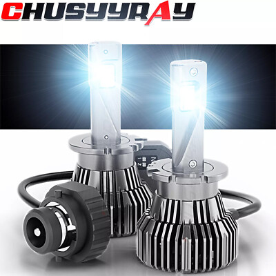D2S D2R HID Headlight Bulbs High Low Beam Fit BMW E46 325i 330i M3 E39 E60 525i