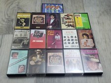VINTAGE CASSETTE TAPE LOT - COUNTRY - PATSY CLINE RANDY TRAVIS ELVIS ALABAMA ...