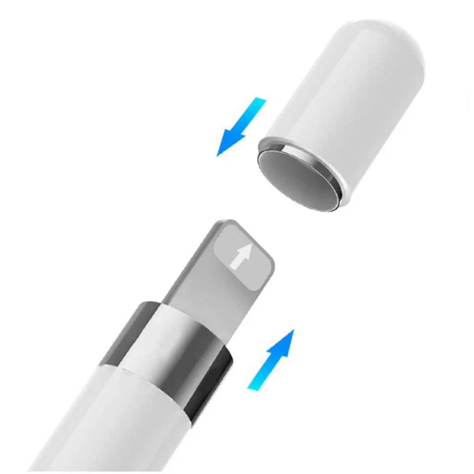 Magnetische Kappe Ersatzkappe passend für Apple Pencil + iPad Pro Stylus - Bild 3 von 4