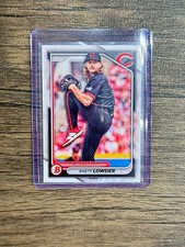 2024 Bowman Draft RHETT LOWDER #BD-23 Reds