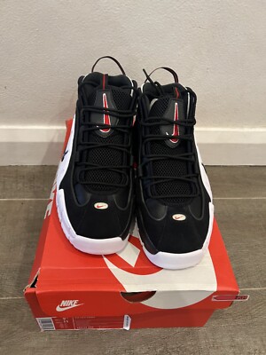 Nike Air Max Penny - Black/White/Red - US9.5