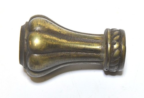 VINTAGE SOLID METAL BRASS FINISH SPACER BREAK FOR LAMP OR FLOOR LAMP - Picture 4 of 5