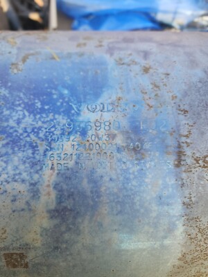USED OEM VOLVO/MACK DIESEL PARTICULATE FILTER 22936980 WITH CLAMP KIT ...