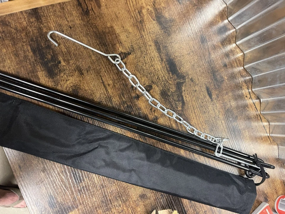 Stansport Heavy-Duty Steel Cooking Tripod - Image 3 of 4