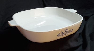 Corning Ware Blue Cornflower Casserole Dish P-10-B  10 IN. MADE IN U.S.A. NO Lid