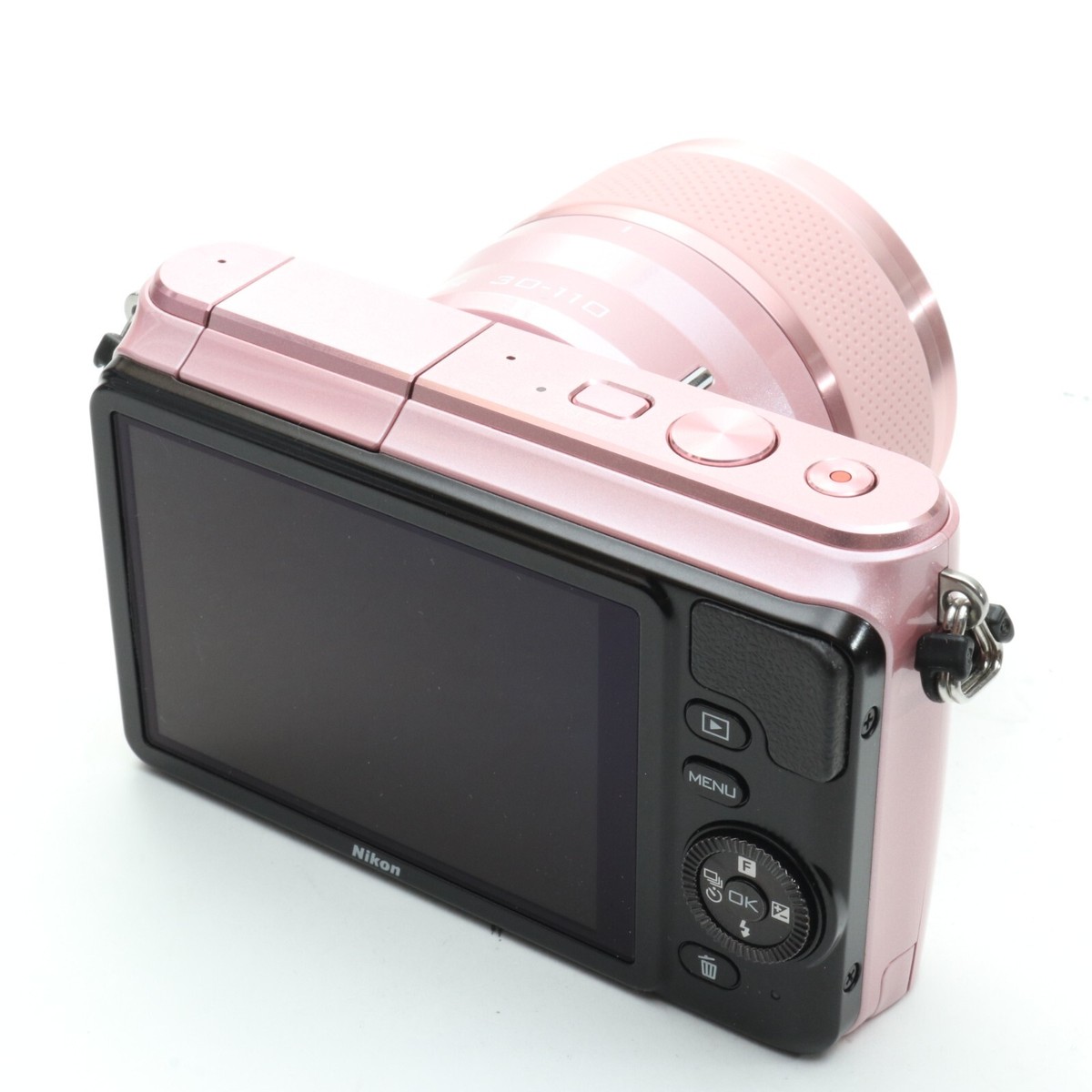 Exc+5】Nikon 1 S1 10.1MP DSLR Pink Body Only Digital Camera from
