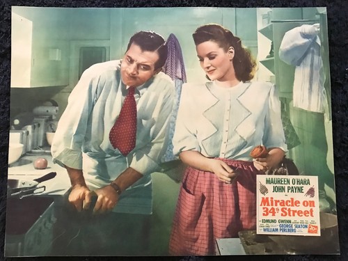 ORIGINAL LOBBY CARDS - MIRACLE ON 34TH STREET - 1947 - set of 8 - Maureen O'... - Picture 5 of 8