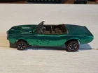 Vintage Original 1968 1969 Hot Wheels Redlines Custom Firebird Green Paint