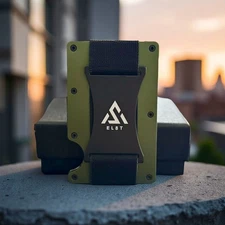 Metal Mens Wallet Anti-hackers RFID-Blocking ID Credit Card Holder