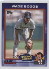 2024 Topps x Chris Berman Boomer's Baseball Wade Boggs #21 HOF 16we
