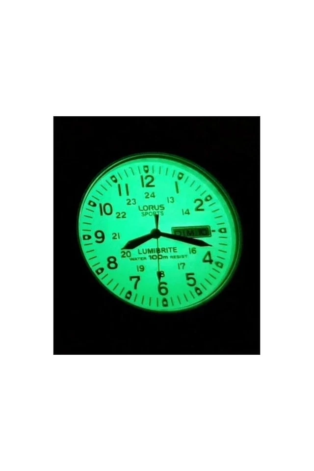 Lorus RJ655AX9 Herren Lumibrite Military Style 37mm Uhr - Bild 3 von 4