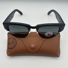 Ray-Ban RB0316S MEGA CLUBMASTER 1367/48 Polarized Black Green 53mm Sunglasses